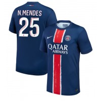 Muški Nogometni Dres Paris Saint-Germain Nuno Mendes #25 Domaci 2024-25 Kratak Rukav